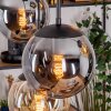 Gastor lampa wisząca, kula świetlna, lampa wisząca bursztynowy, przydymiony, 6-punktowe