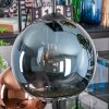 Koyoto lampa wisząca, kula świetlna, lampa wisząca niebeieski, złoty, zielony, miedziany, 6-punktowe