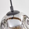 Ripoll Lampa wisząca, Kula świetlna, Lampa wisząca Ecru, Czarny, 5-punktowe