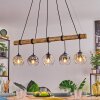 Ripoll Lampa wisząca, Kula świetlna, Lampa wisząca Ecru, Czarny, 5-punktowe