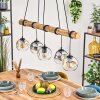 Ripoll Lampa wisząca, Kula świetlna, Lampa wisząca Ecru, Czarny, 5-punktowe