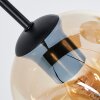 Ripoll lampa wisząca, kula świetlna, lampa wisząca bursztynowy, przydymiony, 6-punktowe