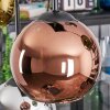Koyoto Lampa wisząca, Kula świetlna, Lampa wisząca Niebeieski, Chrom, Złoty, Zielony, W kolorze miedzi, Przydymiony, 6-punktowe