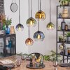 Koyoto Lampa wisząca, Kula świetlna, Lampa wisząca Niebeieski, Złoty, Zielony, Przezroczysty, W kolorze miedzi, 6-punktowe