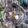Koyoto lampa wisząca, kula świetlna, lampa wisząca przezroczysty, przydymiony, 6-punktowe