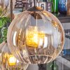 Koyoto Lampa wisząca, Kula świetlna, Lampa wisząca W kolorze bursztynu, Przezroczysty, 6-punktowe