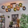 Gastor Lampa sufitowa, Kula świetlna Złoty, Czarny, 10-punktowe