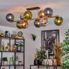 Gastor Lampa sufitowa, Kula świetlna Złoty, Czarny, 10-punktowe