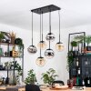 Gastor Lampa wisząca, Kula świetlna, Lampa wisząca Czarny, 6-punktowe