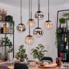 Gastor Lampa wisząca, Kula świetlna, Lampa wisząca Czarny, 6-punktowe