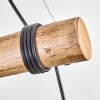 Koyoto Lampa wisząca, Kula świetlna, Lampa wisząca Ecru, Czarny, 4-punktowe
