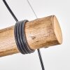 Koyoto lampa wisząca, kula świetlna, lampa wisząca kolory naturalne, czarny, 4-punktowe