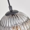Koyoto Lampa wisząca, Kula świetlna, Lampa wisząca Ecru, Czarny, 4-punktowe