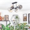 Koyoto lampa sufitowa, kula świetlna bursztynowy, przezroczysty, przydymiony, 6-punktowe