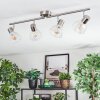 Saire Lampa sufitowa, Spot sufitowy Chrom, Nikiel matowy, 4-punktowe