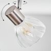 Saire Lampa sufitowa, Spot sufitowy Chrom, Nikiel matowy, 4-punktowe