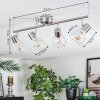 Saire Lampa sufitowa, Spot sufitowy Chrom, Nikiel matowy, 4-punktowe
