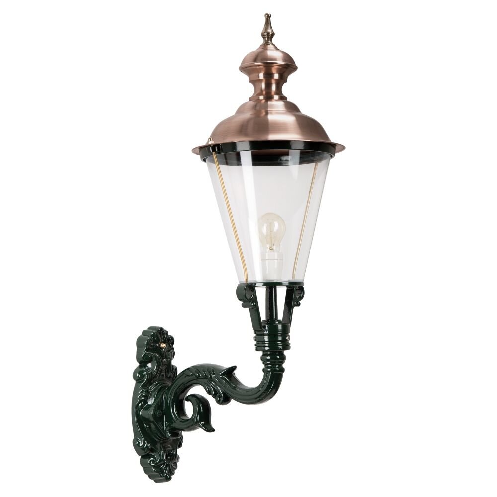 KS Verlichting Volendam Lampa ścienna Zielony, Miedź, 1-punktowy main product photo