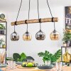 Koyoto lampa wisząca, kula świetlna, lampa wisząca kolory naturalne, czarny, 4-punktowe