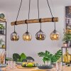 Koyoto lampa wisząca, kula świetlna, lampa wisząca kolory naturalne, czarny, 4-punktowe