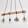Ripoll Lampa wisząca, Kula świetlna, Lampa wisząca Ecru, Czarny, 4-punktowe