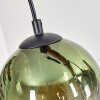 Koyoto Lampa wisząca, Kula świetlna, Lampa wisząca Ecru, Czarny, 4-punktowe