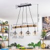 Koyoto Lampa wisząca, Kula świetlna, Lampa wisząca Ecru, Czarny, 4-punktowe