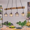 Koyoto Lampa wisząca, Kula świetlna, Lampa wisząca Ecru, Czarny, 4-punktowe