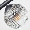 Ripoll lampa sufitowa, kula świetlna bursztynowy, przezroczysty, przydymiony, 6-punktowe