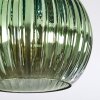 Koyoto lampa sufitowa, kula świetlna niebeieski, złoty, zielony, 5-punktowe