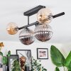 Chehalis Lampa sufitowa, Kula świetlna Czarny, 5-punktowe