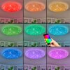 Peran Lampa sufitowa LED Biały, 1-punktowy, Zmieniacz kolorów