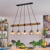Ripoll Lampa wisząca, Kula świetlna, Lampa wisząca Ecru, Czarny, 5-punktowe