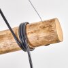 Ripoll Lampa wisząca, Kula świetlna, Lampa wisząca Ecru, Czarny, 5-punktowe