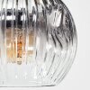 Koyoto lampa sufitowa, kula świetlna bursztynowy, przezroczysty, przydymiony, 8-punktowe