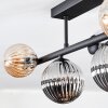 Chehalis lampa sufitowa, kula świetlna bursztynowy, przezroczysty, przydymiony, 5-punktowe