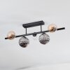 Chehalis lampa sufitowa, kula świetlna bursztynowy, przezroczysty, przydymiony, 5-punktowe