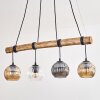 Ripoll Lampa wisząca, Kula świetlna, Lampa wisząca Ecru, Czarny, 4-punktowe