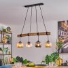 Ripoll Lampa wisząca, Kula świetlna, Lampa wisząca Ecru, Czarny, 4-punktowe
