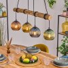 Koyoto Lampa wisząca, Kula świetlna, Lampa wisząca Ecru, Czarny, 4-punktowe
