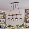 Koyoto Lampa wisząca, Kula świetlna, Lampa wisząca Ecru, Czarny, 4-punktowe