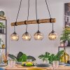 Koyoto lampa wisząca, kula świetlna, lampa wisząca kolory naturalne, czarny, 4-punktowe