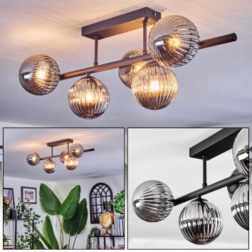 Chehalis Lampa sufitowa, Kula świetlna Przydymiony, 5-punktowe
