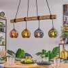 Koyoto Lampa wisząca, Kula świetlna, Lampa wisząca Ecru, Czarny, 4-punktowe