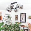 Ripoll Lampa sufitowa, Kula świetlna Przydymiony, 6-punktowe