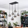 Gastor Lampa wisząca, Kula świetlna, Lampa wisząca Czarny, 6-punktowe