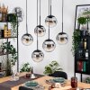 Gastor Lampa wisząca, Kula świetlna, Lampa wisząca Czarny, 6-punktowe