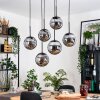 Gastor Lampa wisząca, Kula świetlna, Lampa wisząca Czarny, 6-punktowe