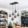 Gastor Lampa wisząca, Kula świetlna, Lampa wisząca Czarny, 6-punktowe