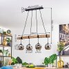Ripoll Lampa wisząca, Kula świetlna, Lampa wisząca Ecru, Czarny, 4-punktowe